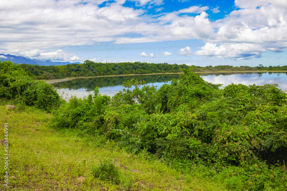 Scenic view of Ikapu Crater Lake, a crater lake in Mbeya, Tanzaniz Scenic view of Ikapu Crater Lake, a crater lake in Mbeya, Tanzaniz