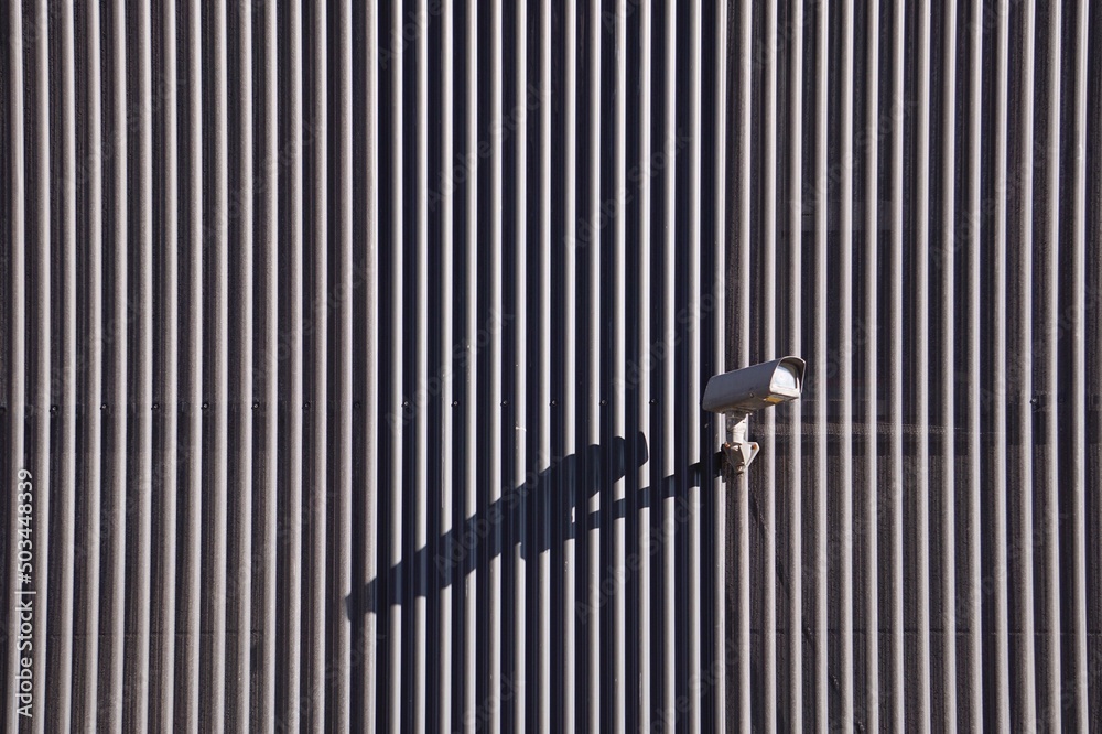 security camera on the wall security camera on the wall