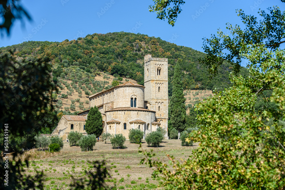 Abbazia di Sant'Antimo, Toscana, Montalcino