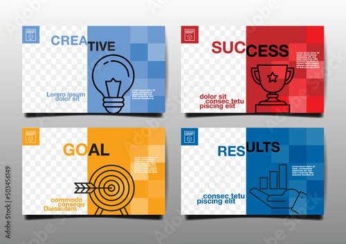 annual report future, business, template layout design, cover book. vector illustration