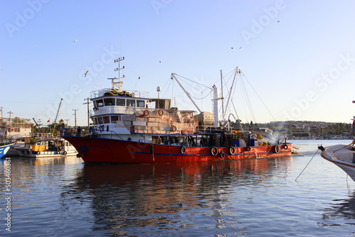 Fishing boat in dalyan