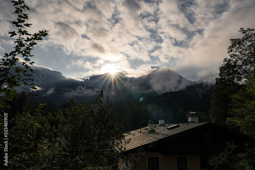 Berchtesgaden - Sonnenaufgang