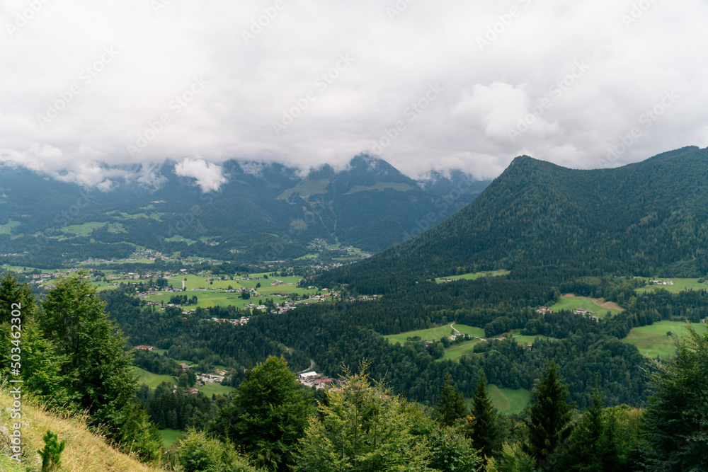 Bergpanorama - Berchtesgadener Alpen