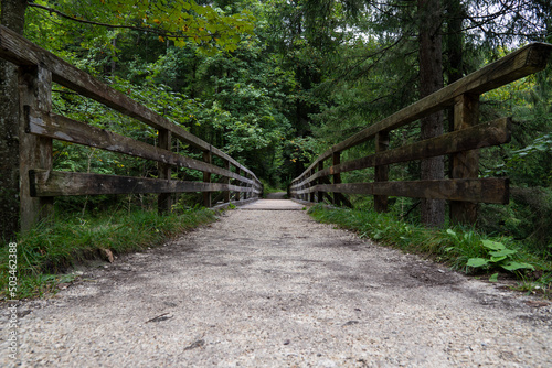 Holzbrücke - Berchtesgaden - Berchtesgadener Alpen