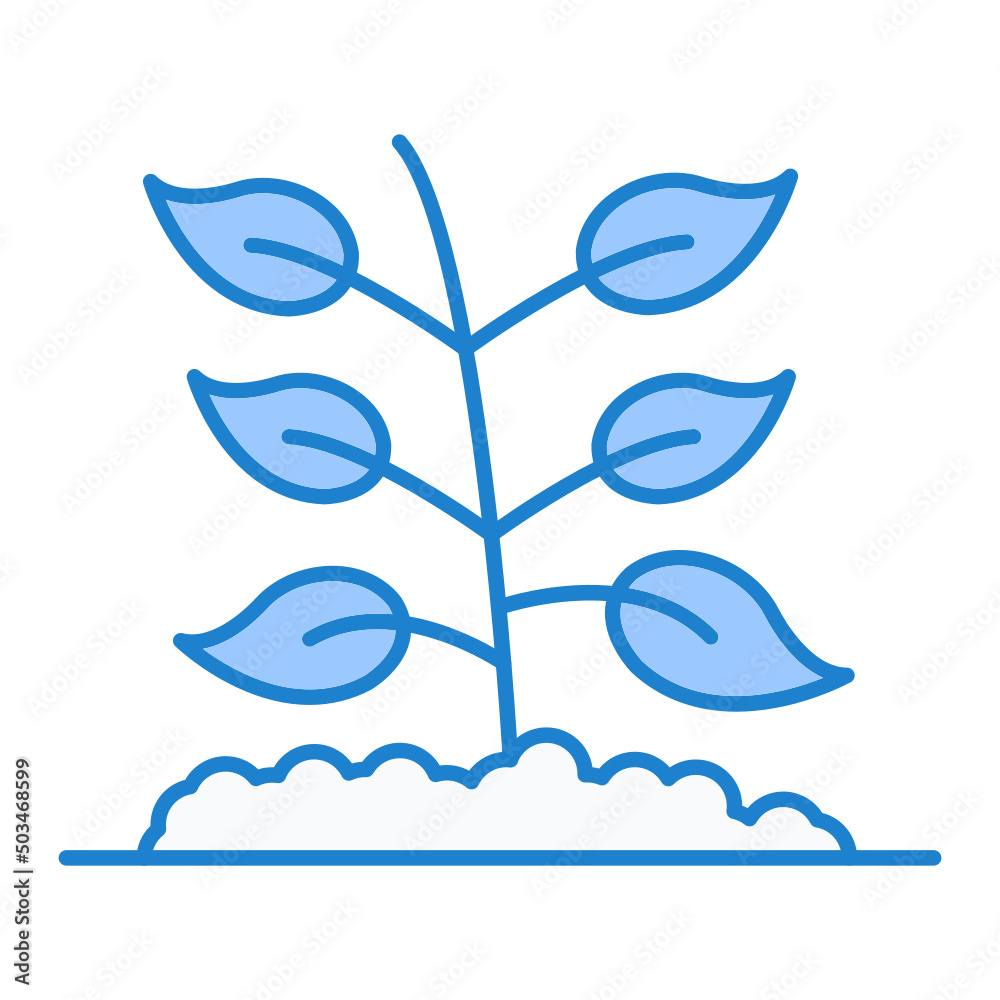 Obraz premium Sprout Icon Design