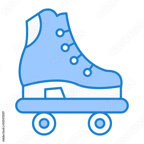 Roller Skates Icon Design
