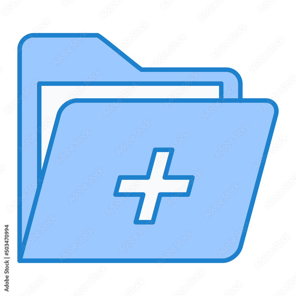 Medical Folder Icon Design