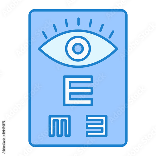Eye Test Icon Design