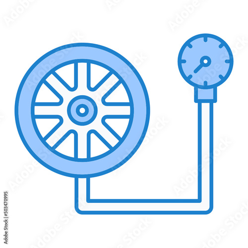 Tire Meter Icon Design