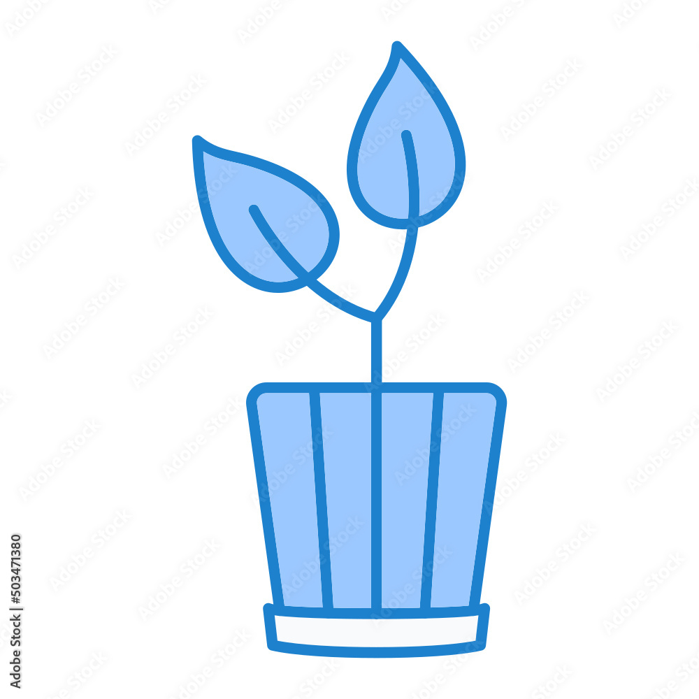 Plant Pot Icon Design Plant Pot Icon Design