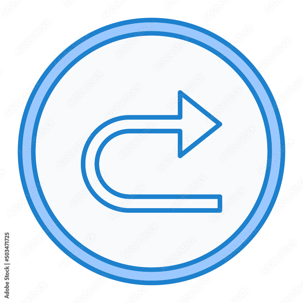 Turn Right Icon Design Turn Right Icon Design