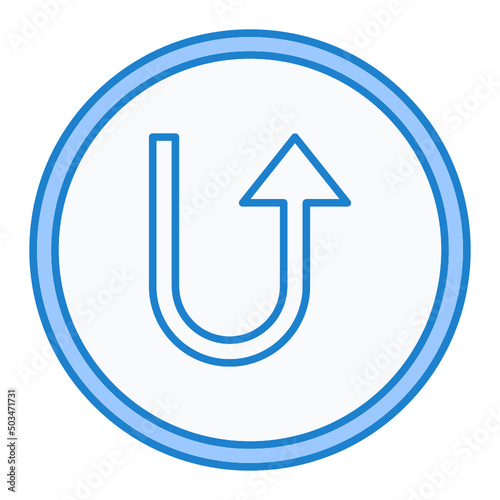 Turn Up Icon Design