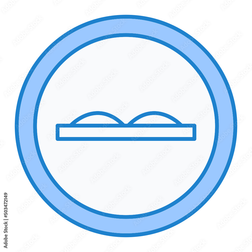 Uneven Sign Icon Design Uneven Sign Icon Design