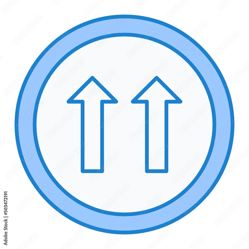 One Way Icon Design One Way Icon Design