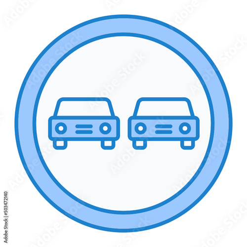 Overtaking Icon Design