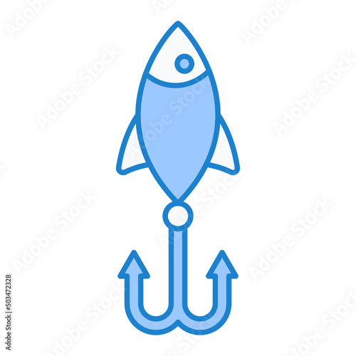 Fishing Baits Icon Design