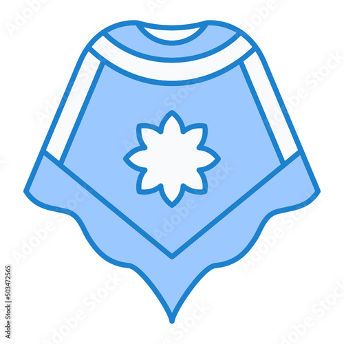 Poncho Icon Design