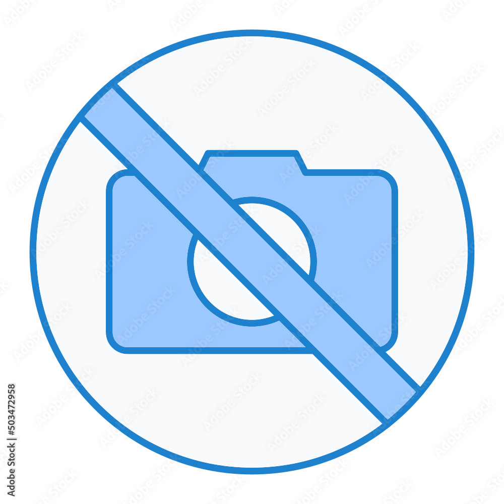 No Camera Icon Design No Camera Icon Design