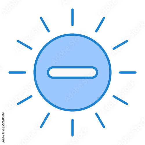 Negative Ion Icon Design