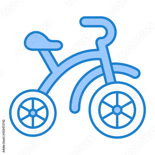 Tricycle Icon Design