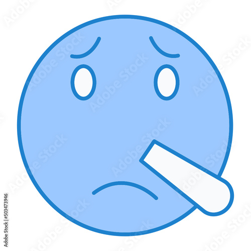 Liar Emoji Icon Design
