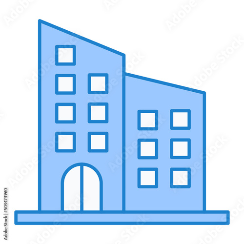 Office Building Icon Design