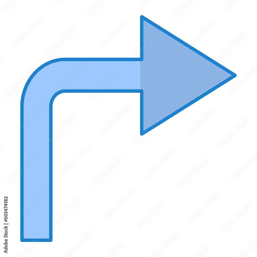 Turn Right Icon Design Turn Right Icon Design