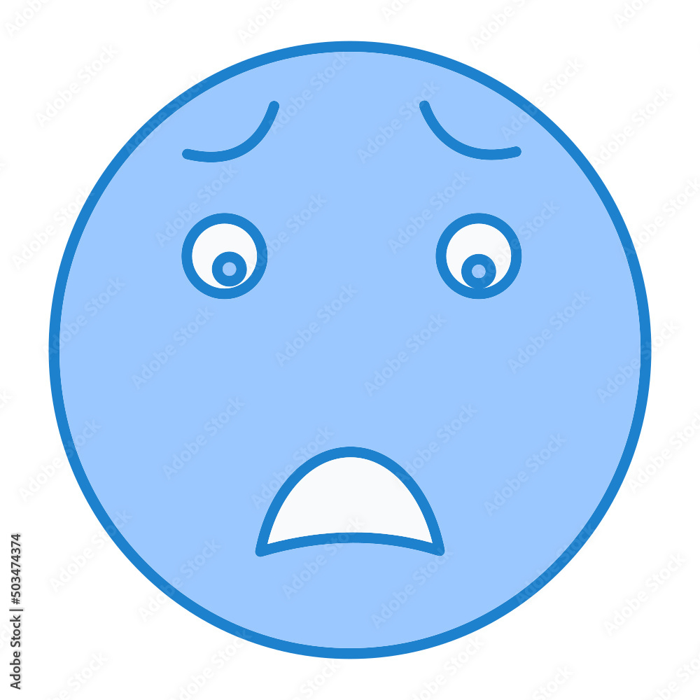 Bored Emoji Icon Design Bored Emoji Icon Design