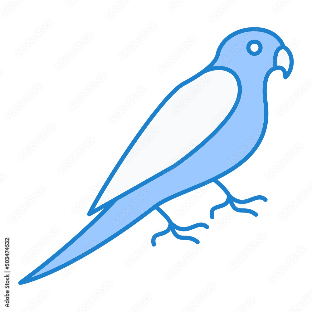 Parrot Icon Design Parrot Icon Design