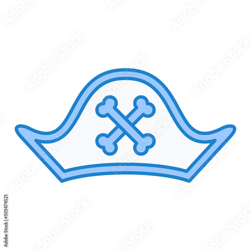 Pirate Hat Icon Design