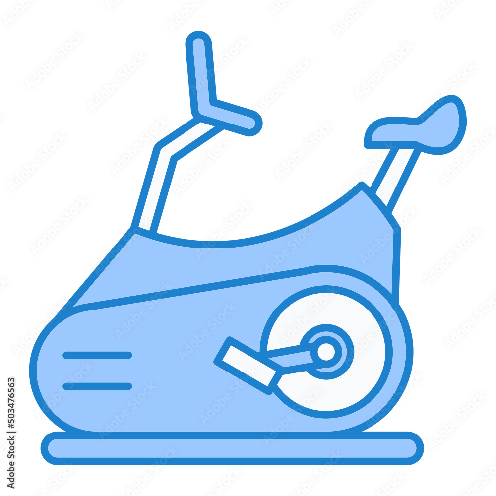 Exercising Bike Icon Design Exercising Bike Icon Design