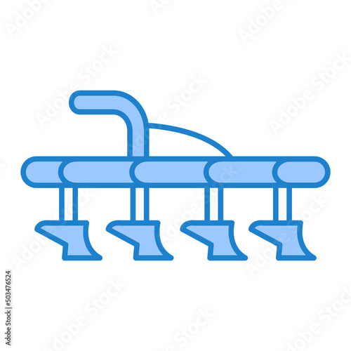Plow Icon Design