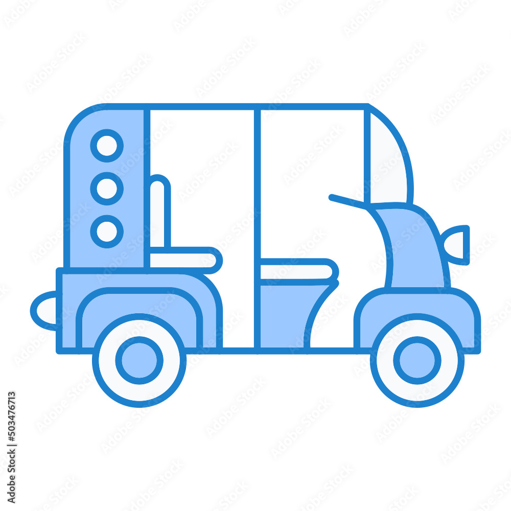 Rikshaw Icon Design Rikshaw Icon Design