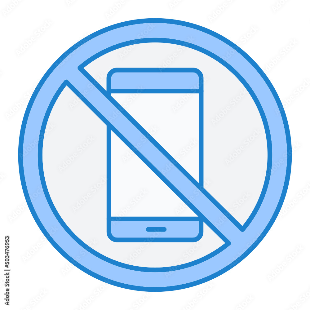 No Phone Icon Design No Phone Icon Design