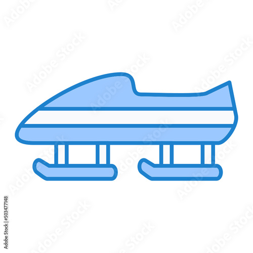 Bobsledding Icon Design
