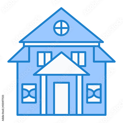 Bungalow Icon Design