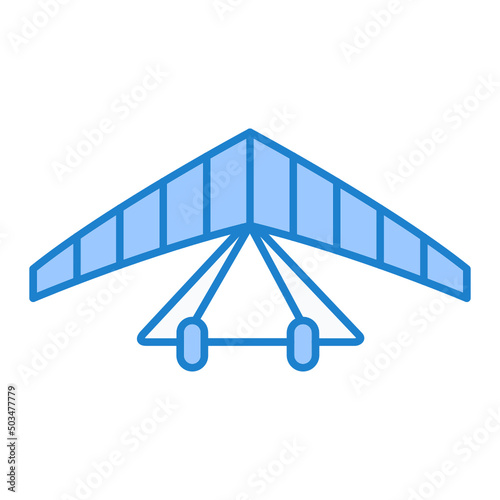 Hang Glider Icon Design