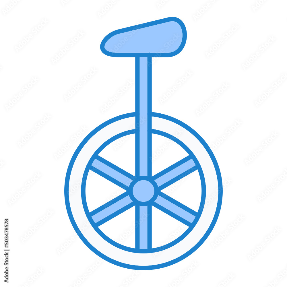 Unicycle Icon Design