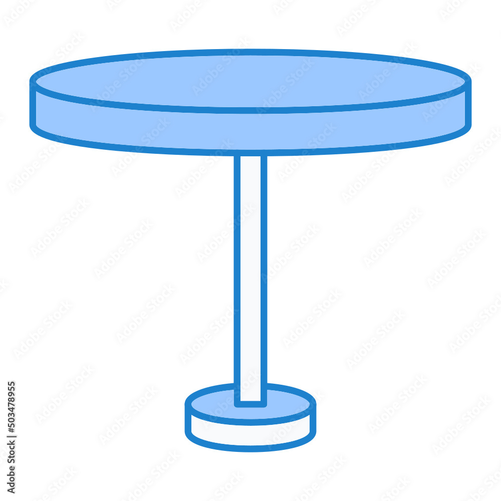 Circular Table Icon Design Circular Table Icon Design