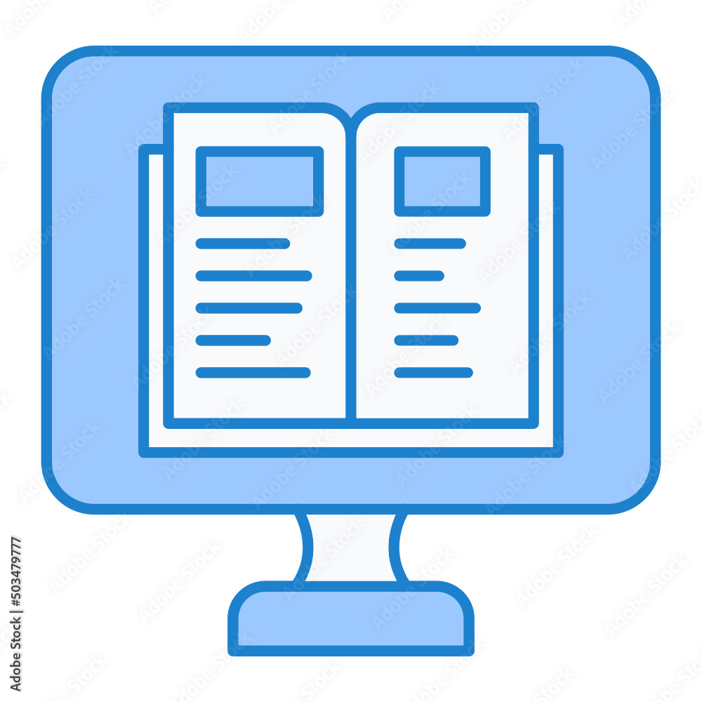 Online Learning Icon Design Online Learning Icon Design