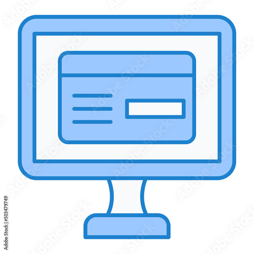 Online Payment Icon Design