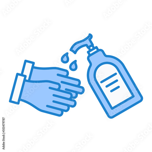 Hand Wash Icon Design