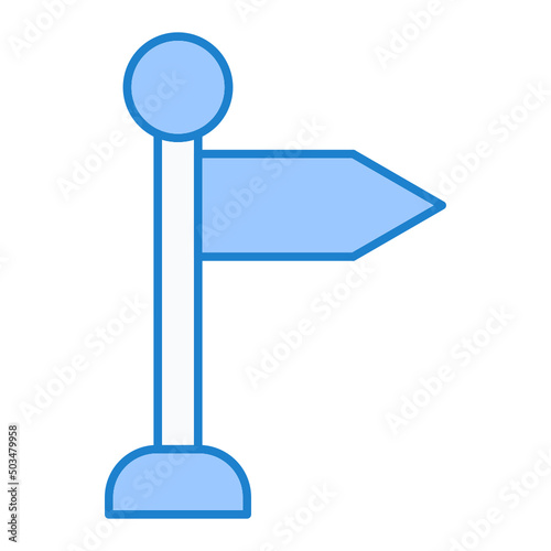 Directional Sign Icon Design