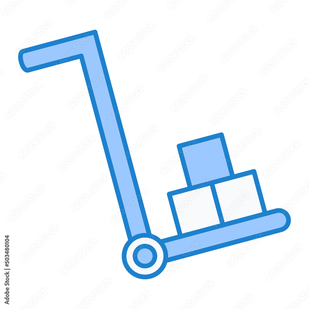 Trolley Icon Design Trolley Icon Design