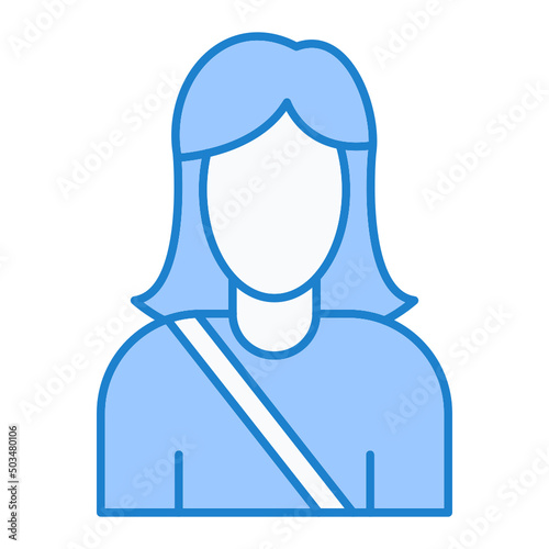 Post Women Icon Design