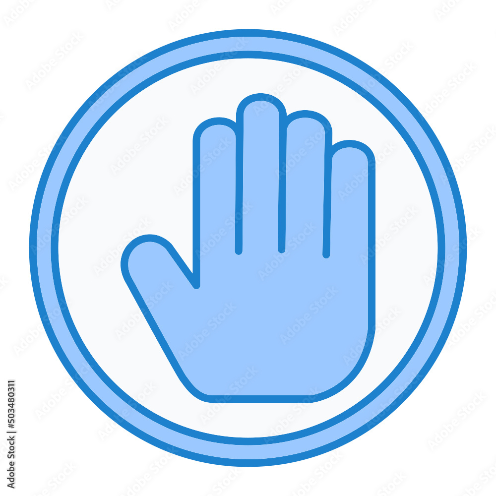 Stop Icon Design Stop Icon Design