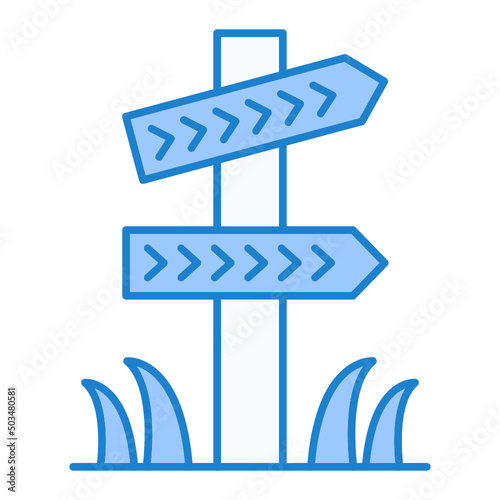 Signboard Icon Design