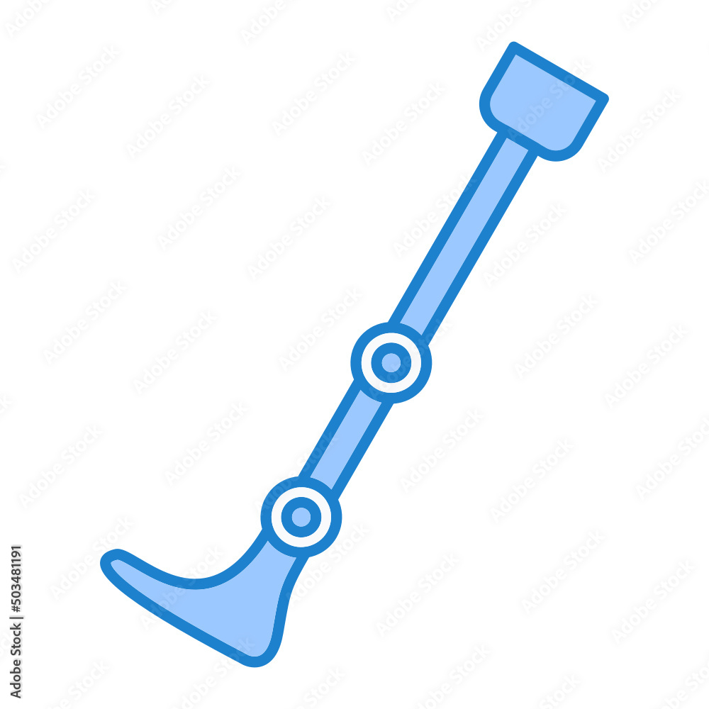 Robot Leg Icon Design Robot Leg Icon Design