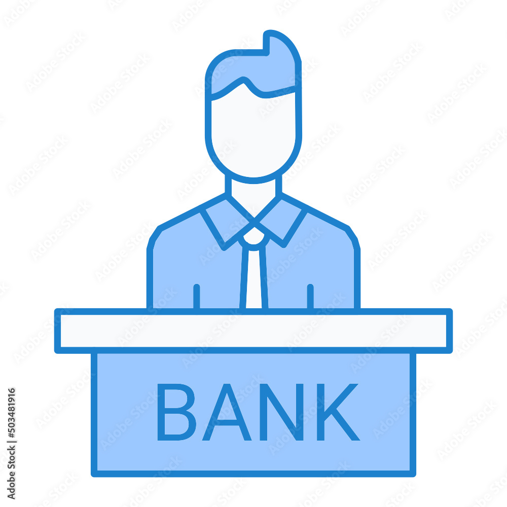 Banker Icon Design
