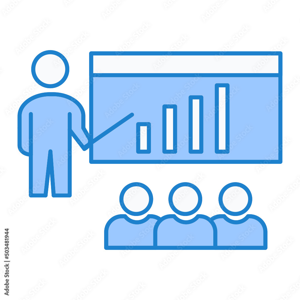 Business Presentation Icon Design Business Presentation Icon Design
